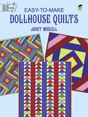 cover image of Easy-to-Make Dollhouse Quilts